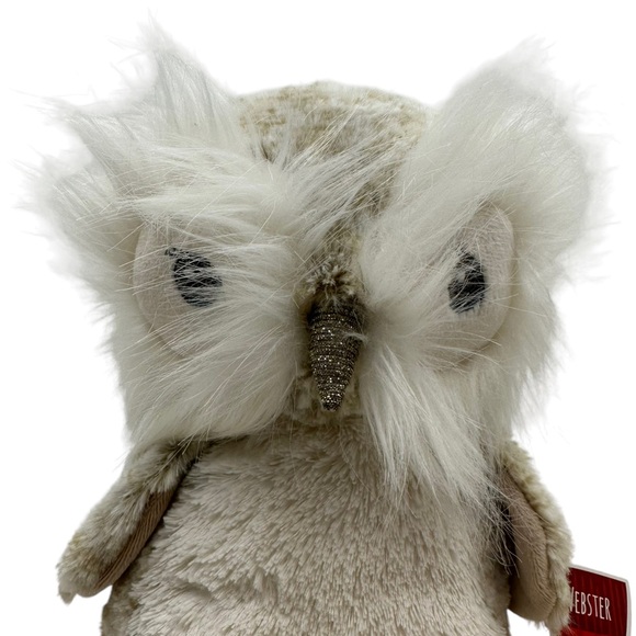 Pier 1 Imports | Webster Owl Plush Stuffed Animal With Embroidered Eyes - Picture 2 of 11